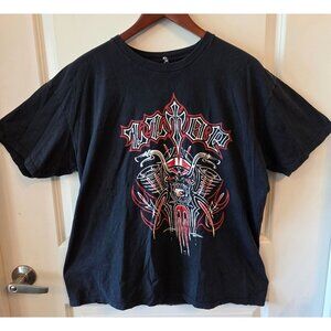 ZZ Top 2010 Tour T-Shirt Black Tee Size XL